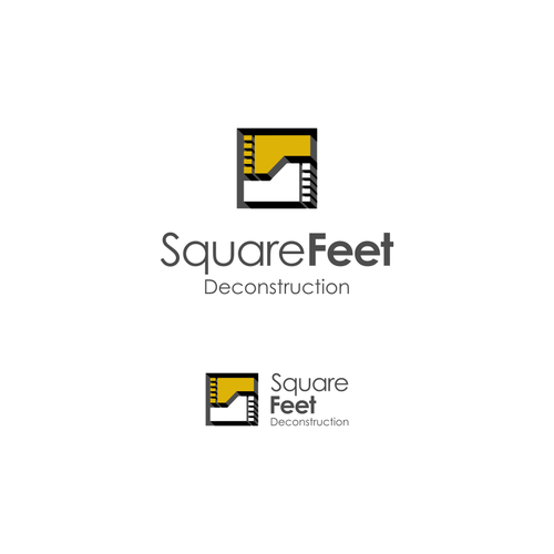 Foot logo with the title 'Square Feet'