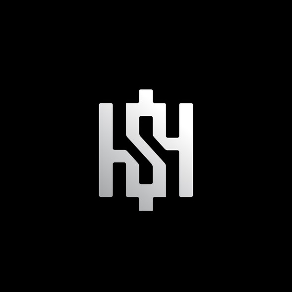 Hustle design with the title 'Hustle Trading Logo'