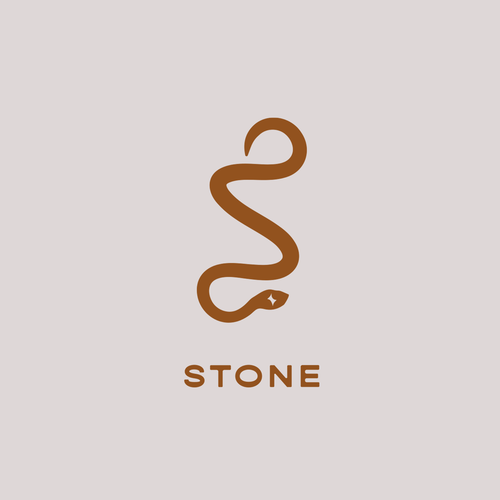 H&m logo with the title 'Stone - Western Boot Company Logo Design'