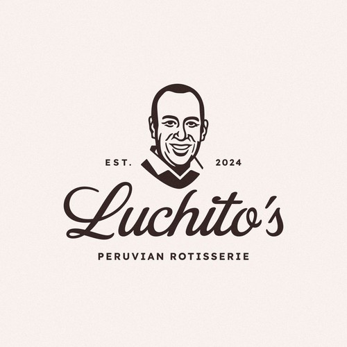 Figure logo with the title 'Luchito's'