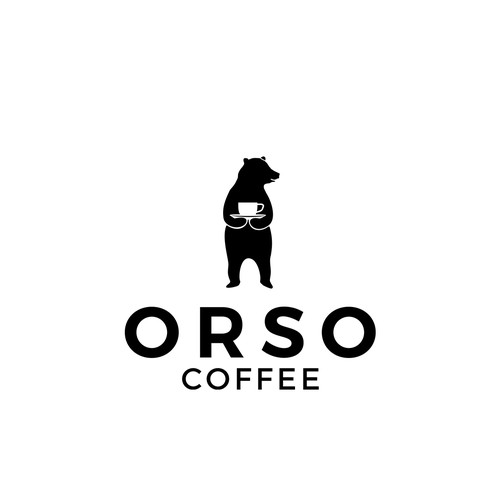 Coffee bar design with the title 'Orso Coffee '