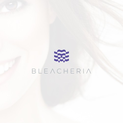 Teeth logo with the title 'Purple design for White teeth.'