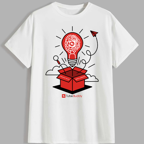 Computer t-shirt with the title 'tube buddy'