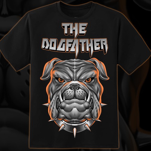 Dog t-shirt with the title 'The Dogfather'