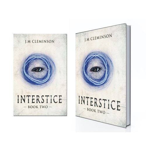 White background design with the title 'Interstice '
