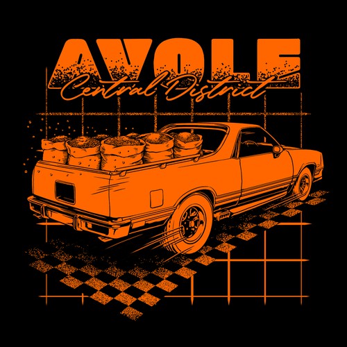 Urban art design with the title 'winning t shirt design'