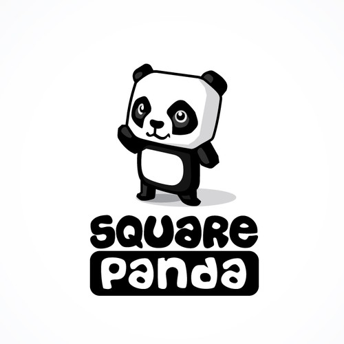 Little logo with the title 'Square Panda Logo'