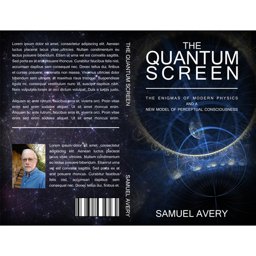 Quantum design with the title 'Book Design for a Quantum Theorist'