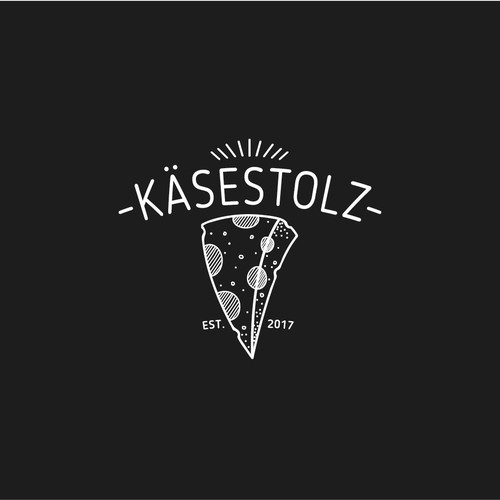 Cheese logo with the title 'Logo concept for a company that sells cheese'