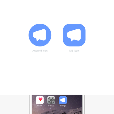Tralingo app icon