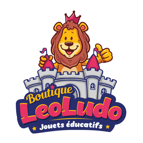Castle design with the title 'LeoLudo logo'