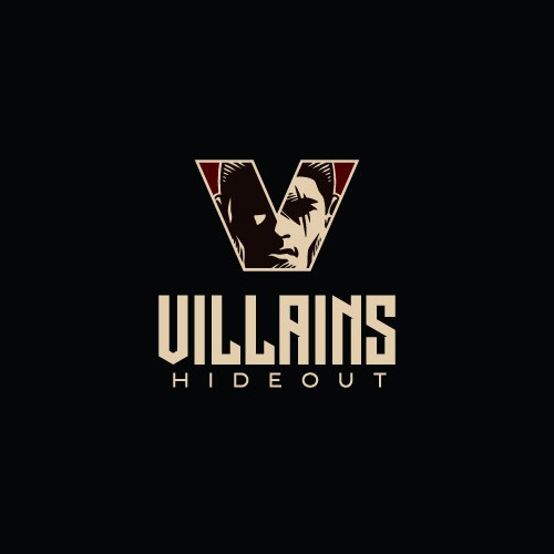 Mafia design with the title 'Villains Logo Design'