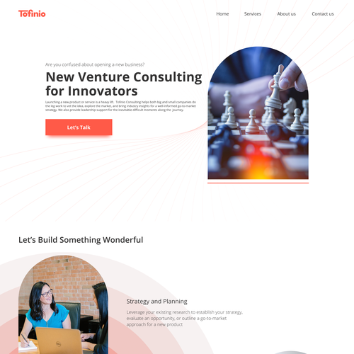 Company website with the title 'Sexy Design website for personal website'