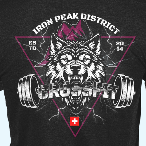 Gym t-shirt with the title 'gym tshirt'