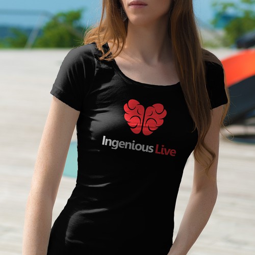 Living logo with the title 'Ingenious live'