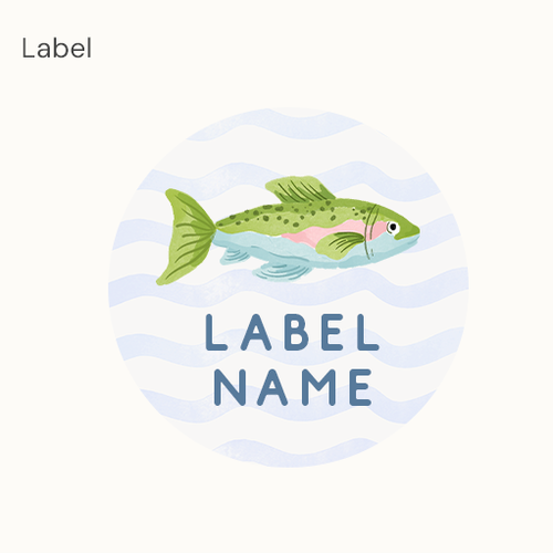 Beach artwork with the title 'Watercolor illustration contest'