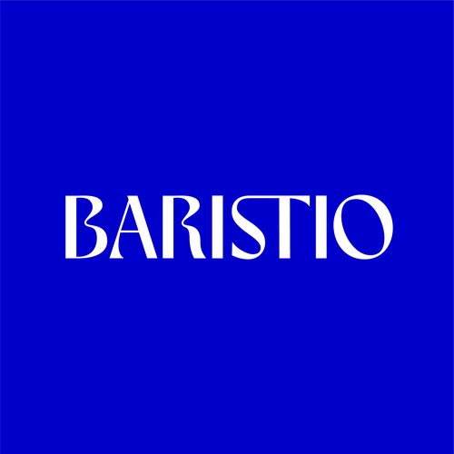 Barista design with the title 'Logo design for Baristio'