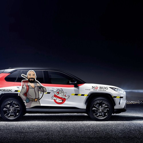 Pest control design with the title 'No Bug Wrap Design'