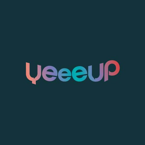 Social networking design with the title 'yeeeUp'