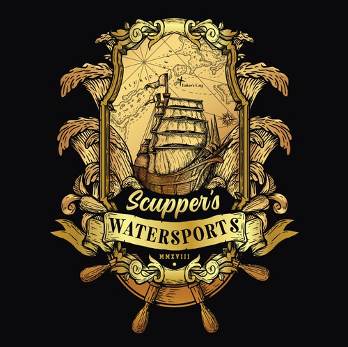 Port logo with the title 'Scupper's Watersports'