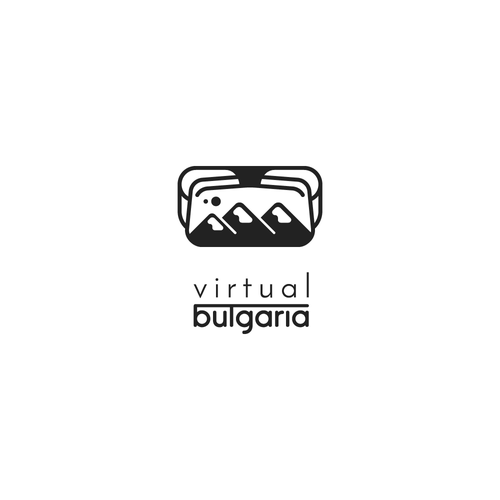 VR logo with the title 'Logo Submission - Virtual Bulgaria'