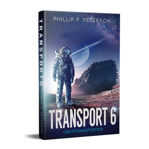 Space book cover with the title 'Transport 6'