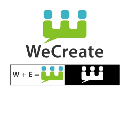Massage brand with the title 'WeCreate'