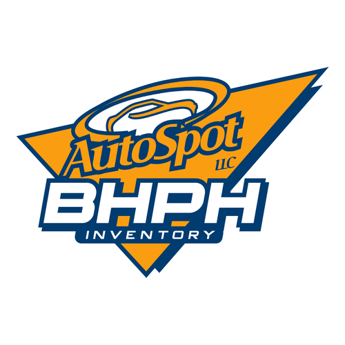 Sticker illustration with the title 'AutoSpot LLC BHPH Inventory'