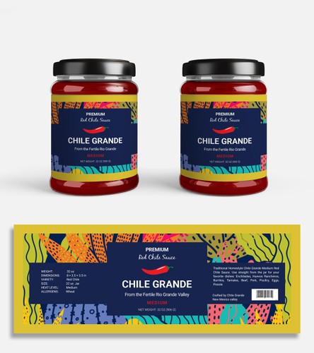 Retail label with the title 'Branding | Product Label '