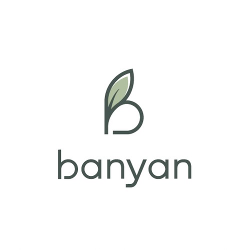 Contemporary logo with the title 'Logo for Banyan'