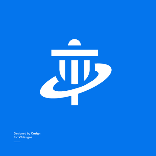 Athletic logo with the title 'Degen Disc Golf'