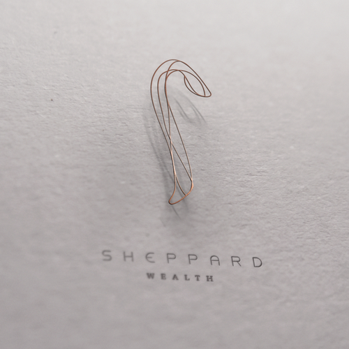 Wire design with the title 'Logodesign for Sheppard Wealth'