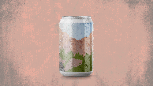 Craft beer label with the title 'Beer Label, Sturgis Brewing Co. Rushmore Amber Ale'