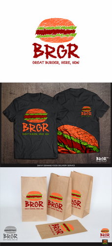 Eating logo with the title 'BRGR'