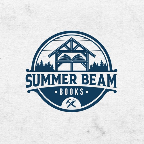 Timber logo with the title 'Summer Beam Books'