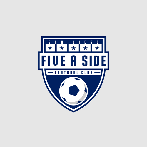 Soccer ball design with the title 'Soccer/football logo & brand identity '