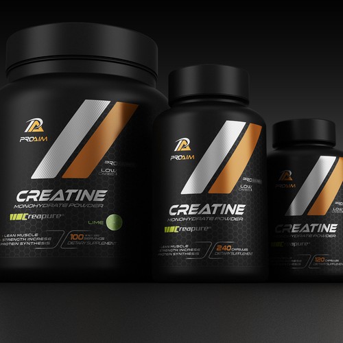 3D label with the title 'family label design'