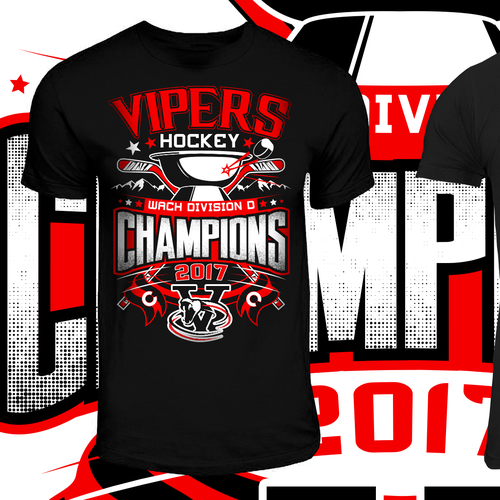 Hockey t-shirt with the title 'Championship tshirt'