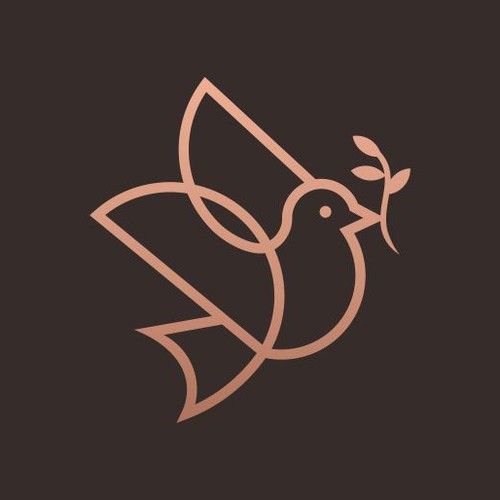 Line design with the title ' Clean Luxurious Logo for Celebrity and High-end Photographer'