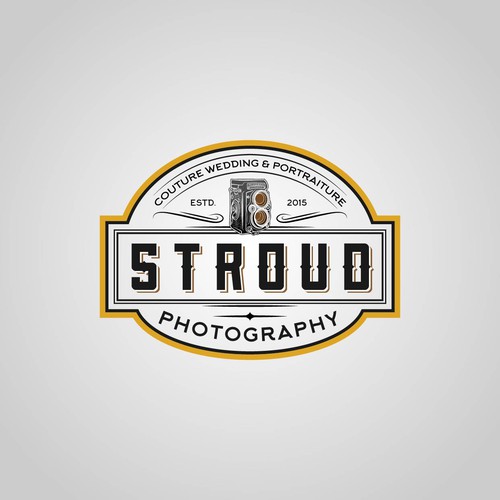 Photography studio logo with the title 'Stroud Photography'