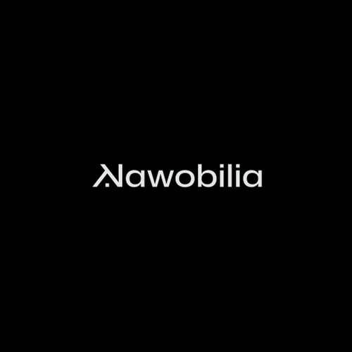 Business design with the title 'Nawobilia'