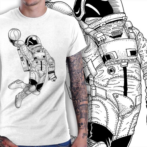 Astronaut t outlet shirt