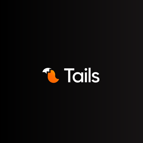 Tail design with the title 'Tails — Crypto Wallet App'