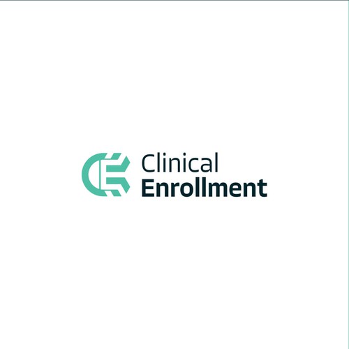 Recruitment logo with the title 'CLINICAL ENROLLMENT'
