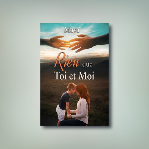 Family book cover with the title 'Book cover design'