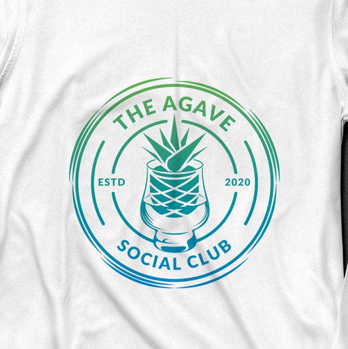 Pineapple logo with the title 'The Agave '