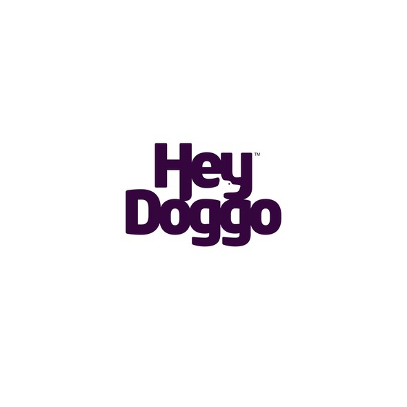 Text logo with the title 'HeyDoggo'