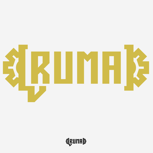 Rust design with the title '"RUMA" chat software'