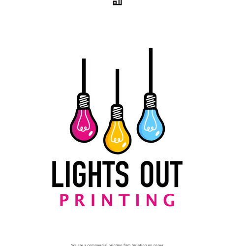 Printer logo with the title 'Lights Out'