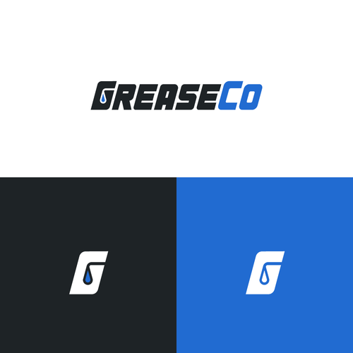 Machine design with the title 'Logo for a global Grease Company'